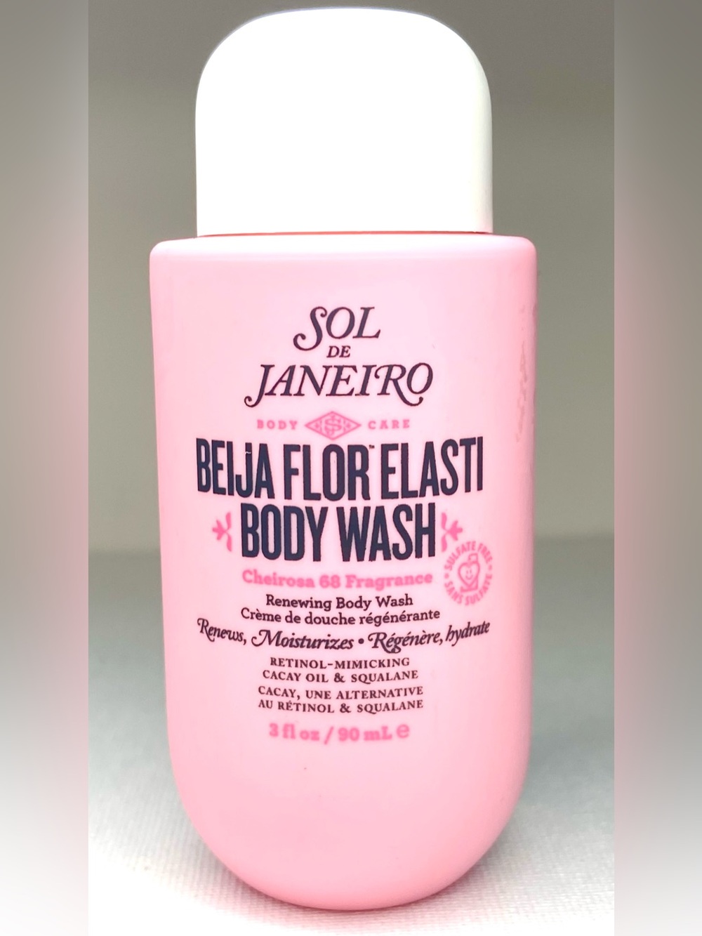 ‼️ low start Sol de Janeiro Pink Beija Flor Elasti Body Wash
